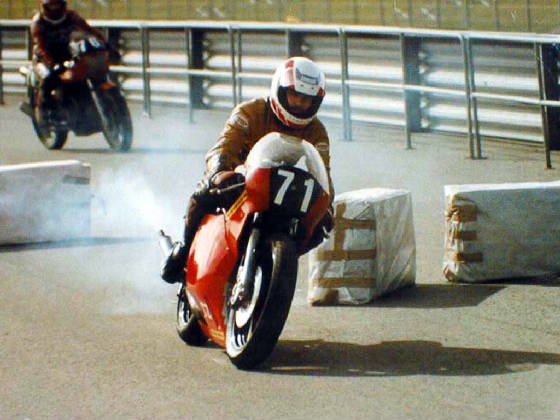 pit-lane at Assen